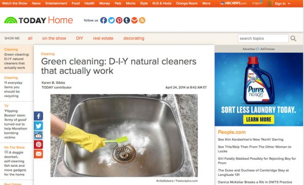 Today.com cleaning round-up