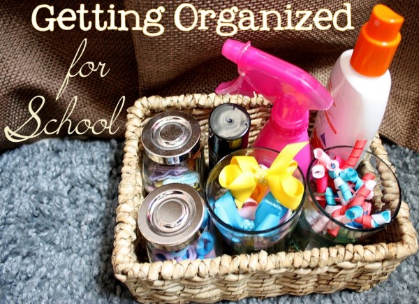 Organize Back to School Mornings