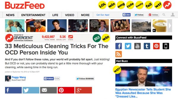 Buzz feed round up, Sep 2012