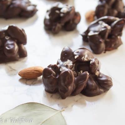 Chocolate Covered Almond Clusters