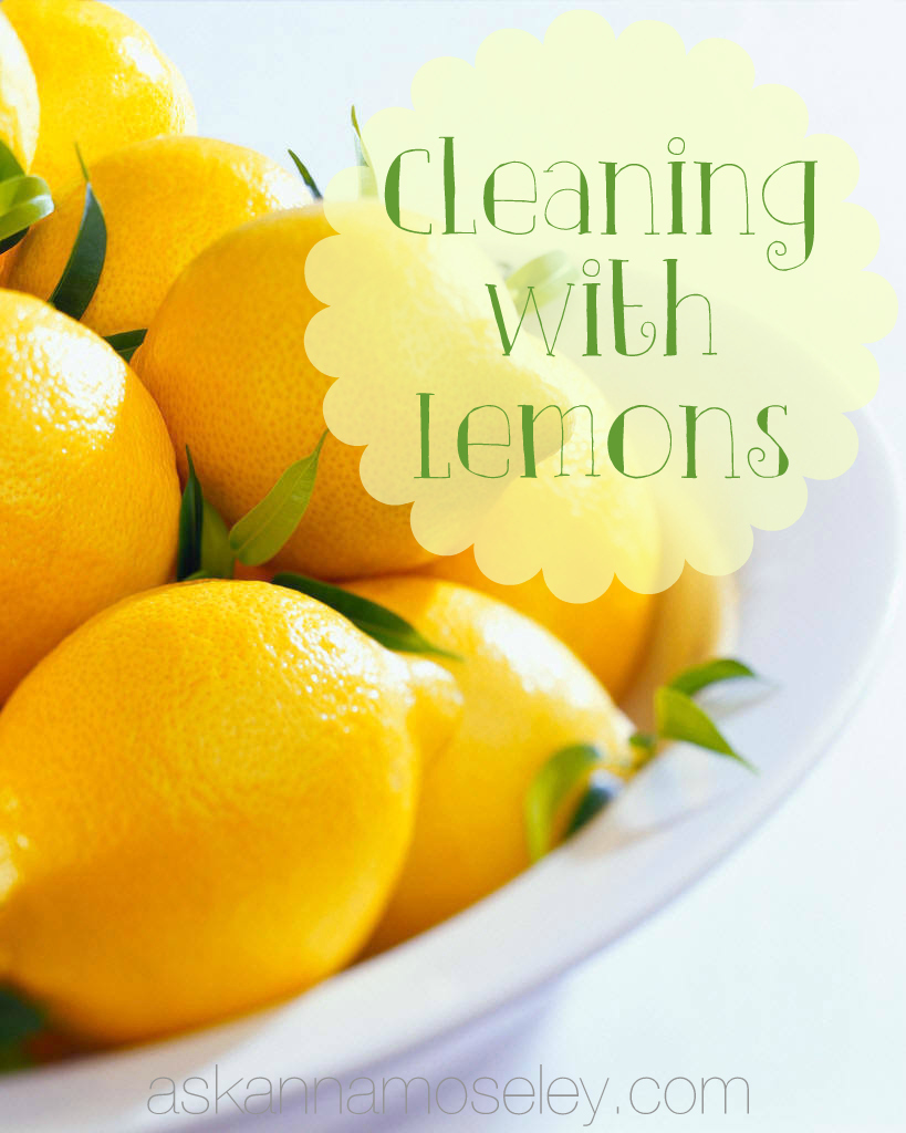 Green Cleaning: Cleaning with Lemons
