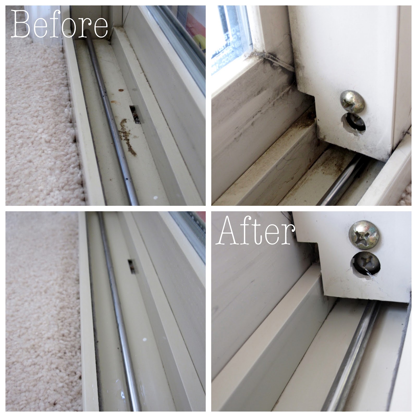 The easiest way to clean window tracks, to make them look brand new | Ask Anna