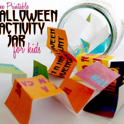 Kids’ Halloween Activity Jar