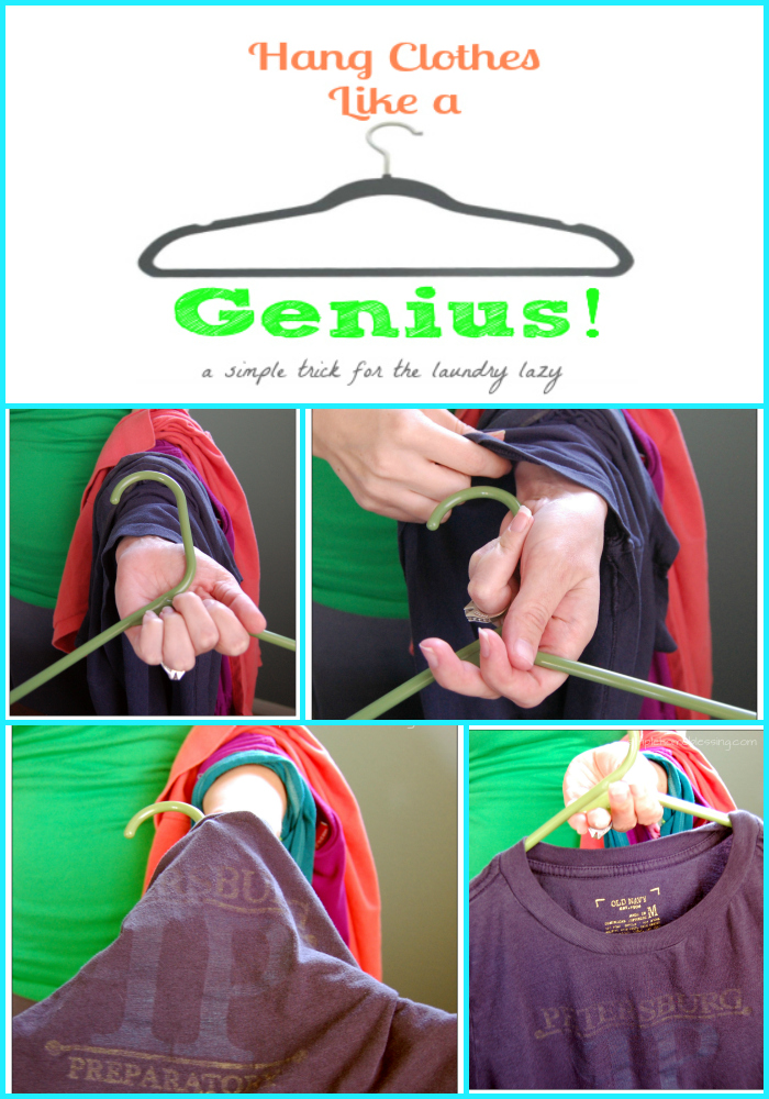 How to Hang Clothes like a GENIUS!