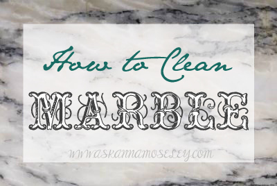 How to Clean Marble