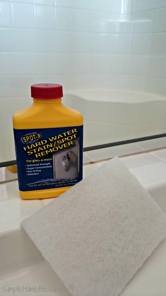 the best method for cleaning shower glass
