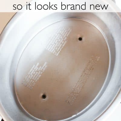 How to Clean a Crock Pot to make it Look Brand New!