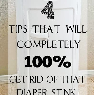 How to Completely Eliminate Diaper Smells!!!