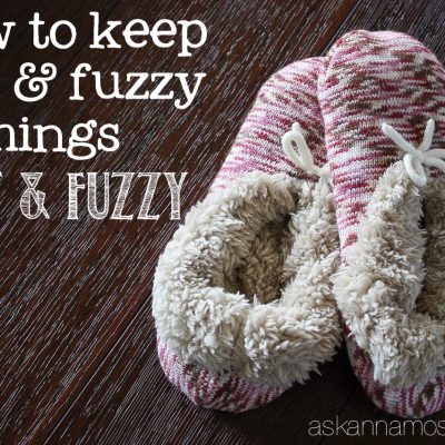 How to Keep Soft Blankets, and other Fuzzy things, Soft