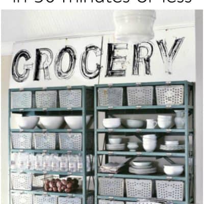 How to Organize a Kitchen without a Pantry, in 30 min or Less