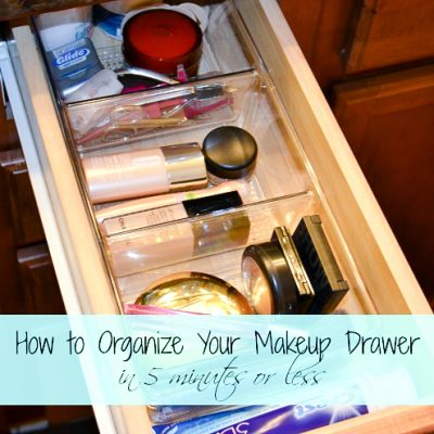 How to Declutter and Organize a Makeup Drawer
