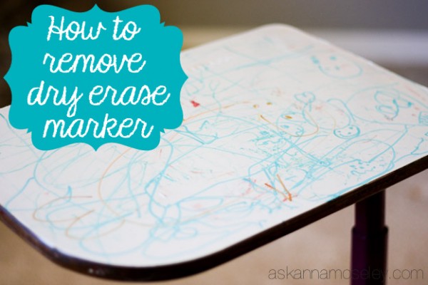 How to Remove Dry Erase Marker