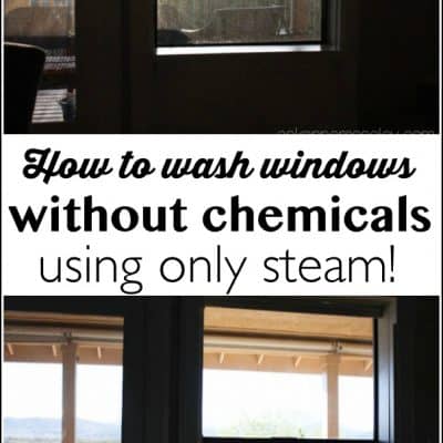 Fall Cleaning ~ How to Wash Windows without Chemicals