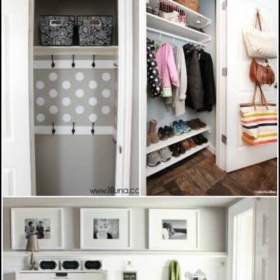How to Organize the Entryway Closet in 30 minutes or Less
