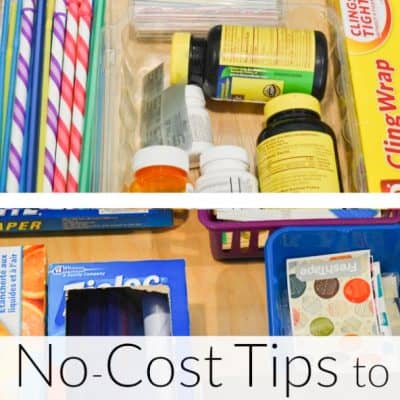 No-Cost Organizing Kitchen Drawer Tips