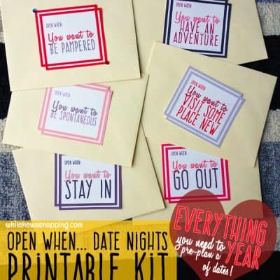 A Year of Dates – FREE Printable Kit