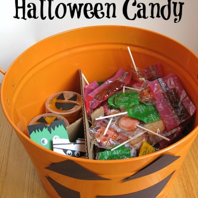 How to Organize Halloween Candy
