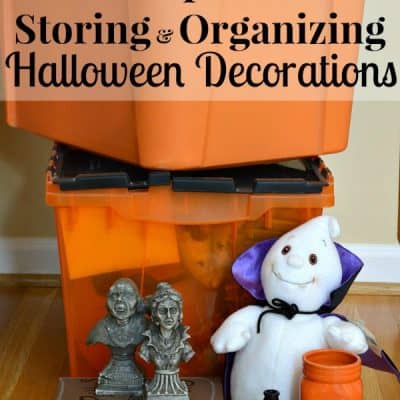 Tips for Storing and Organizing Halloween Decorations