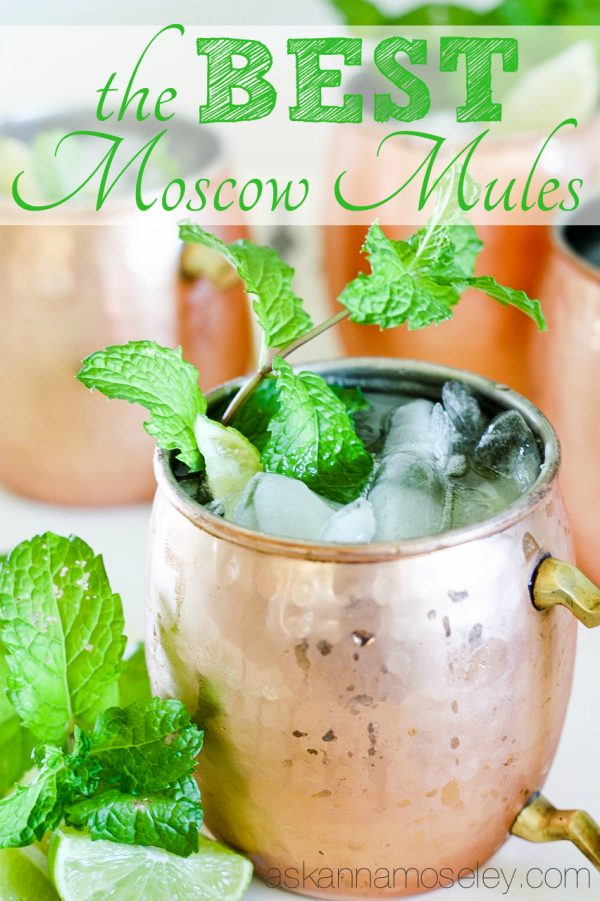 The BEST Moscow Mule recipe - Ask Anna