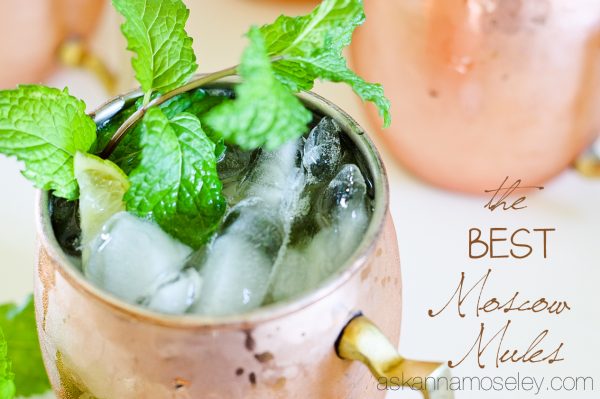 The BEST Moscow Mule recipe - Ask Anna