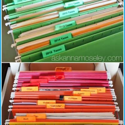 How to Organize Paper Clutter in 30 minutes or Less