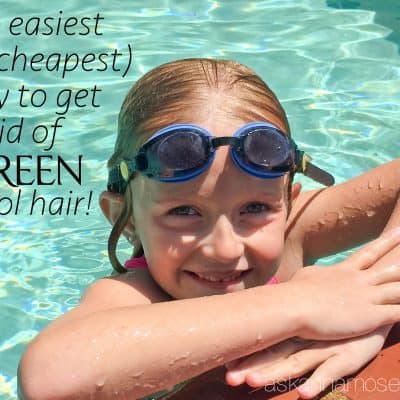 How to Get Rid of Green Pool Hair