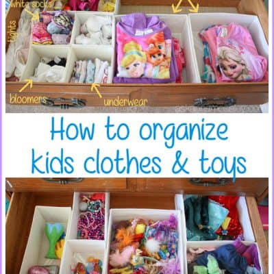 Easy Tips for Organizing Kids Clothes and Toys