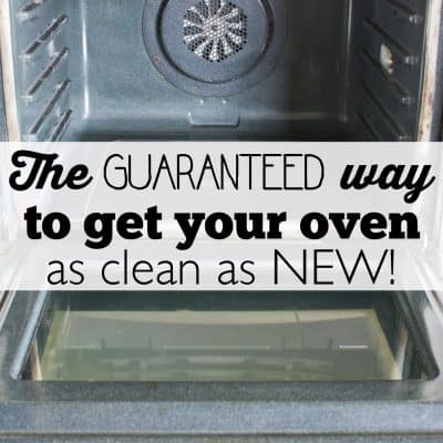 How to Clean Oven Glass so it looks Brand New!