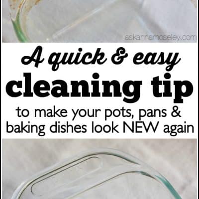 How to Clean Baked-on Grease off Pots, Pans & Baking Dishes
