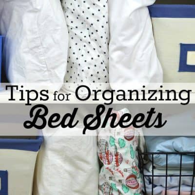 4 Simple Tips to Organize Sets of Sheets & the Linen Closet
