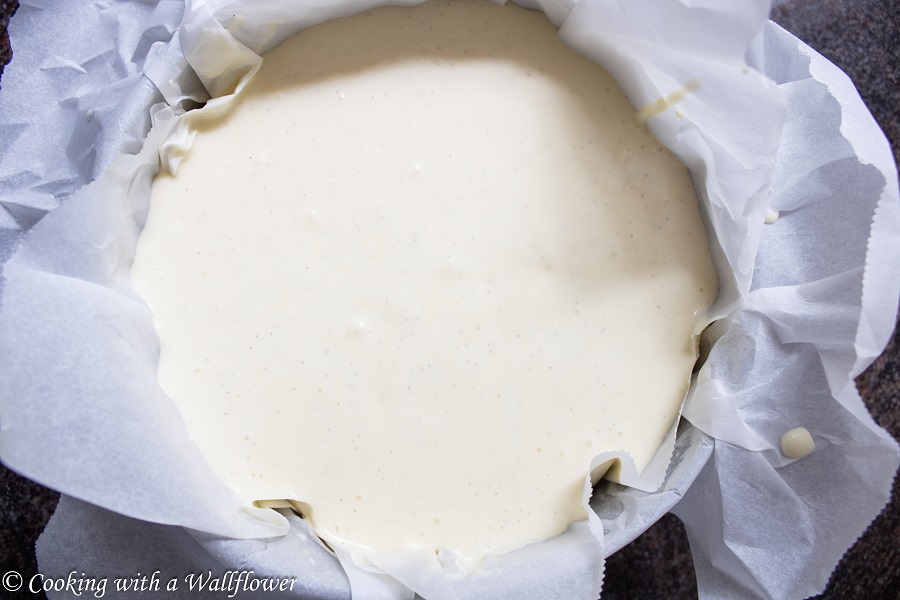 Vanilla Bean Basque Burnt Cheesecake 
