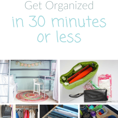 11 Things You Can Organize in Under 30 Minutes