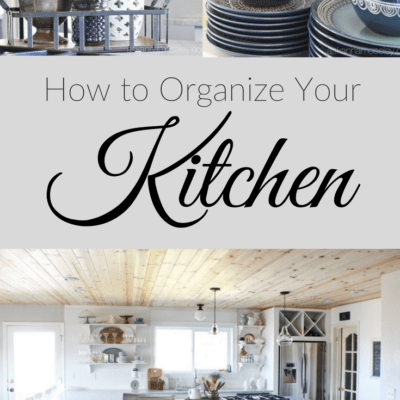 10 Cheap & Easy Kitchen Organization Tips